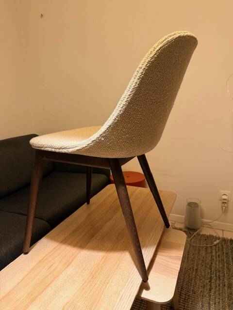 Chair Harbour Side Chair dark oak fabric