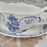 Saucière with its resting place Digoin Sarreguemines model Bernadette