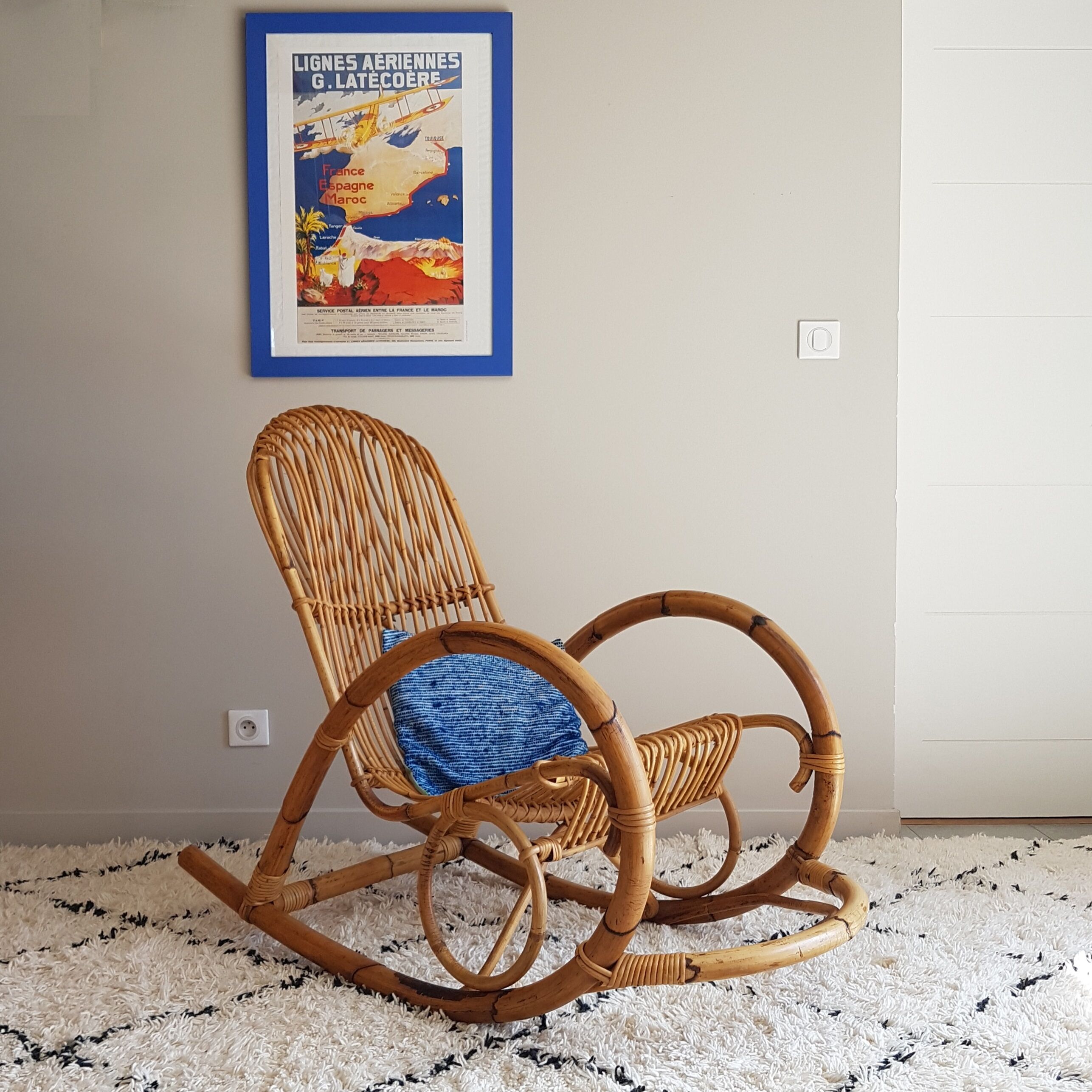 Rocking chair by Rohe Noordwolde renovated
