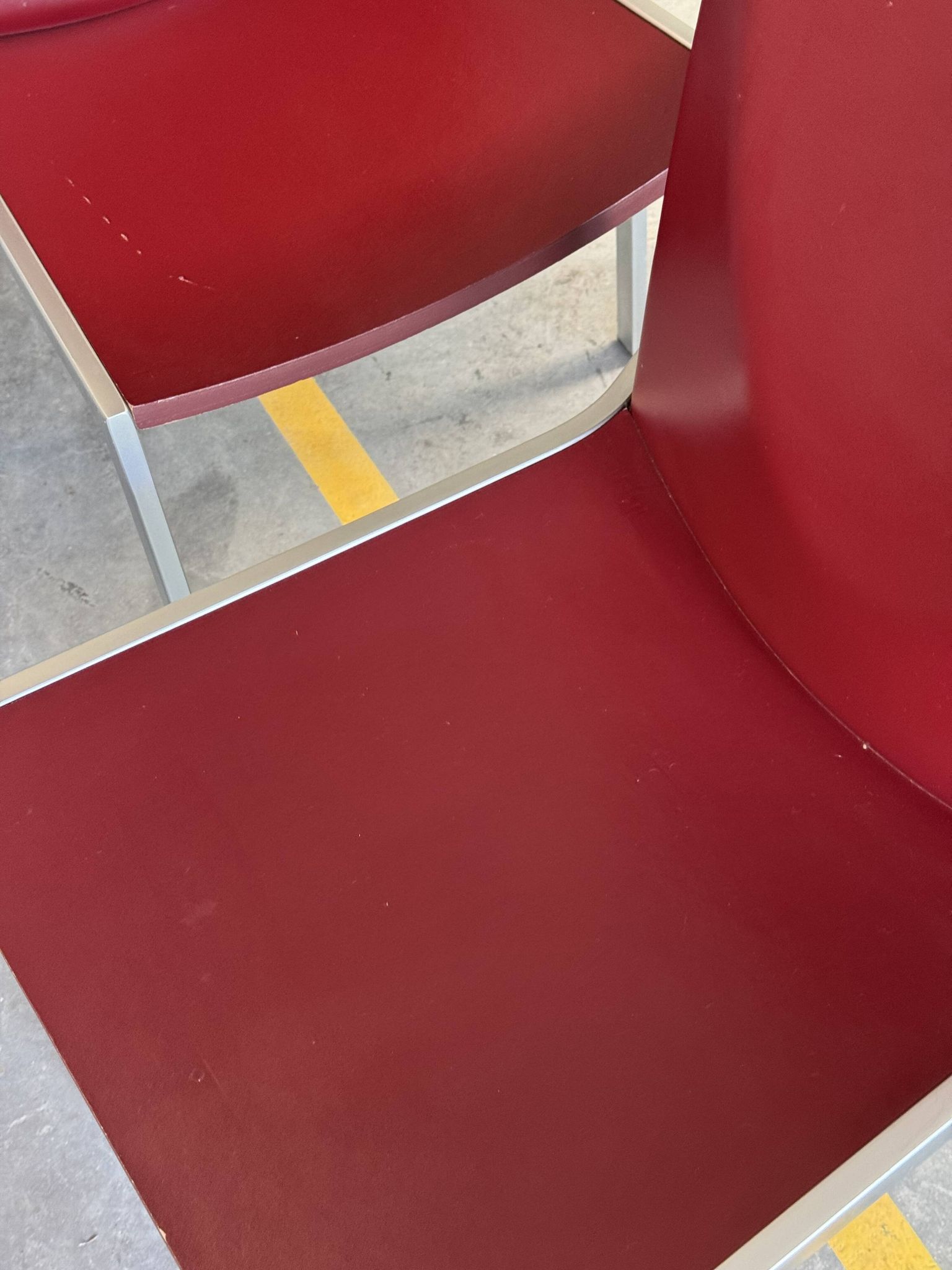 Ensemble de 4 chaises postmodernes italiennes