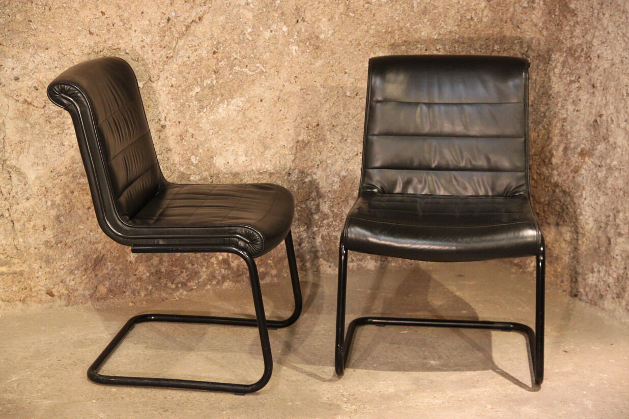 Pair office chair richard sapper editions knoll