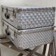 Valises vintage aluminium 1950