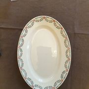 Plat de service ovale Terre de Fer