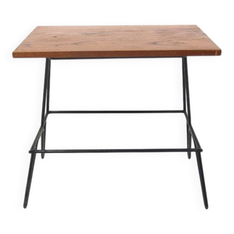 "Stringbord" side table in teak, Sweden, 1950