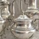 Service a thé & café jugendstil wmf 1910 art nouveau plaqué argent