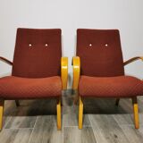 Paire de fauteuils by Jaroslav Smidek