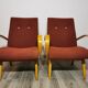 Paire de fauteuils by Jaroslav Smidek