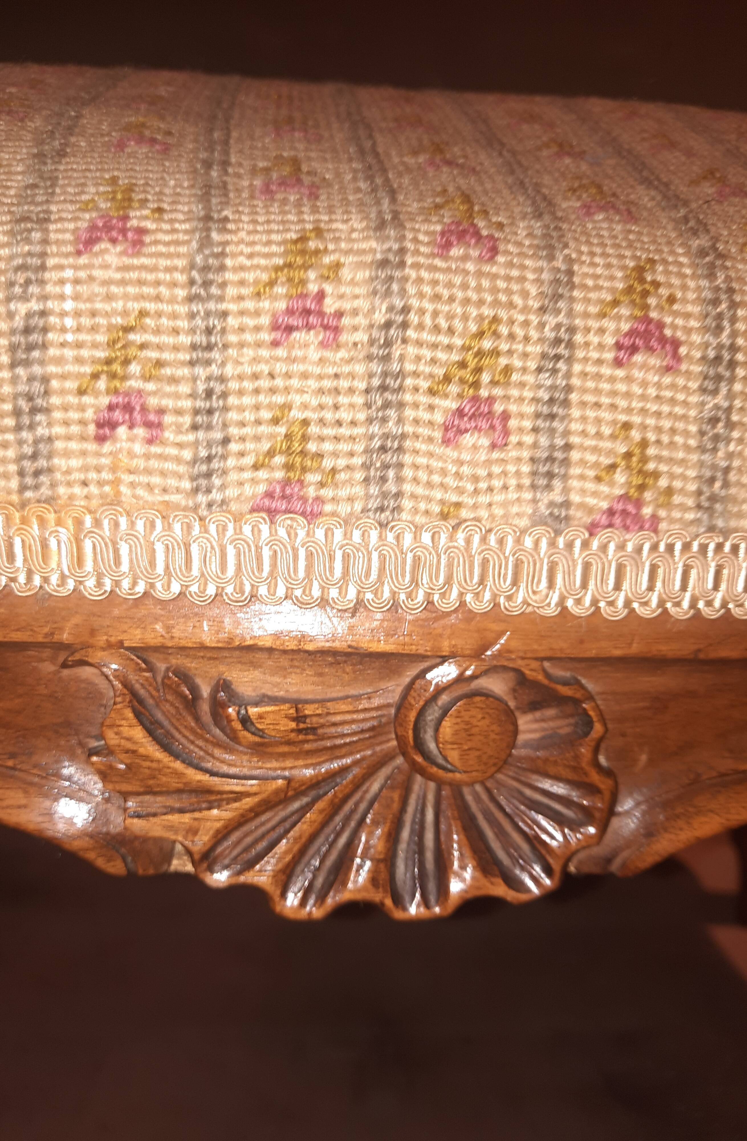 Small Louis XV style bench