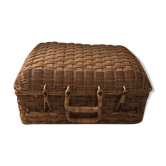 Wicker suitcase