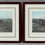Pair of English engravings