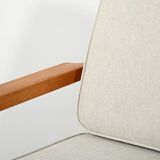 Scandinavian oak armchair, 1950s/60s