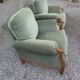 Fauteuils bergère style LOUIS XV en velours