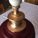 Ceramic lamp foot