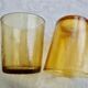 Service carafe et 15 verres vintage
