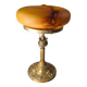 antique solid bronze lamp 51x33x6kg glass paste 1920