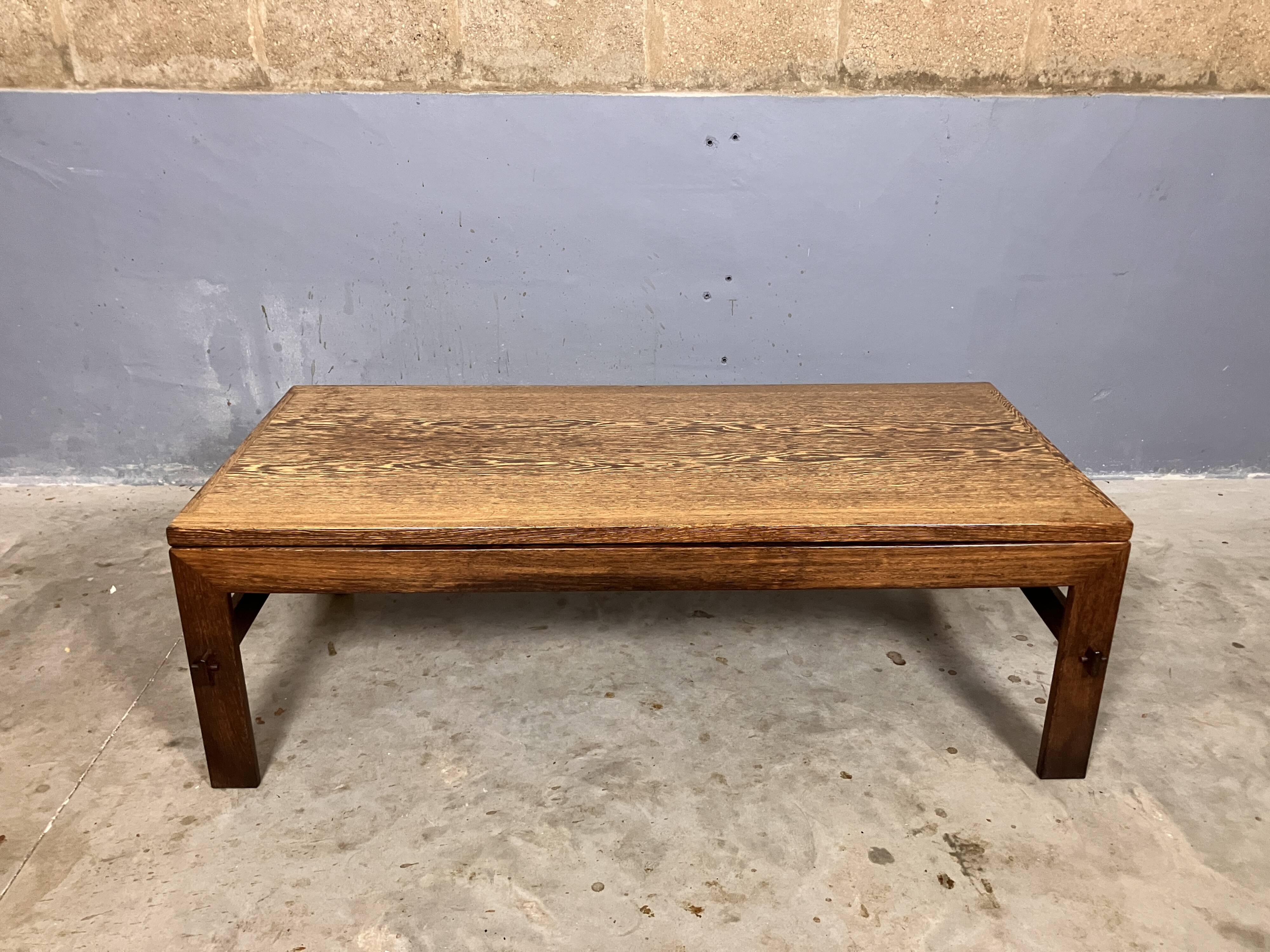 Wenge coffee table Mid Century