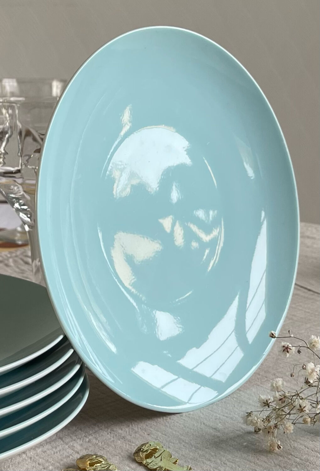 6 Guy Degrenne dessert plates