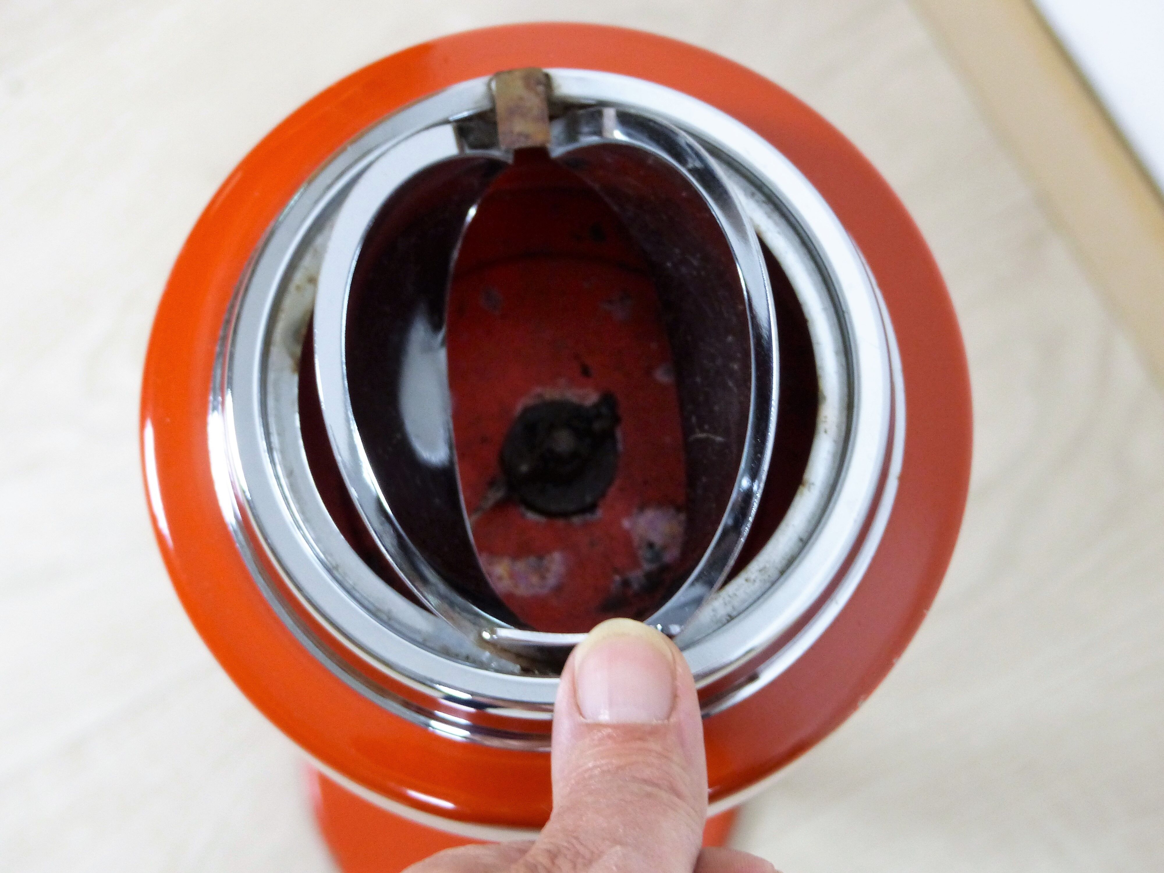 Seventies standing ashtray