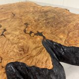 Large tree trunk coffee table by Frank Armich Canada