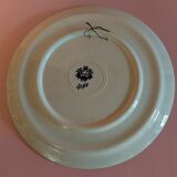 Plat en faïence Delft Boch Fr
