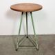 Green Industrial Workshop Stool, 1960s