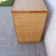 Commode bambou rotin vintage