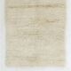 Minimalist Vintage Hand-Knotted Turkish Tulu Runner Rug Made of Natural Ivory Wool, Custom Options Available