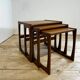 Tables gigognes Quadrille en teck G Plan, années 1960