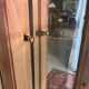 Louis XV style display cabinet / Transition in wood and gilded bronze
