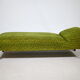 Mid-Century Daybed Chaise Lounge in Fabric, 1960s