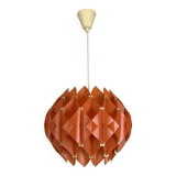 Butterfly pendant light by Lars Schioler for Hoyrup, 70s vintage style