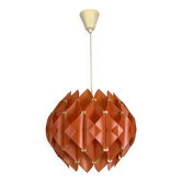 Butterfly pendant light by Lars Schioler for Hoyrup, 70s vintage style