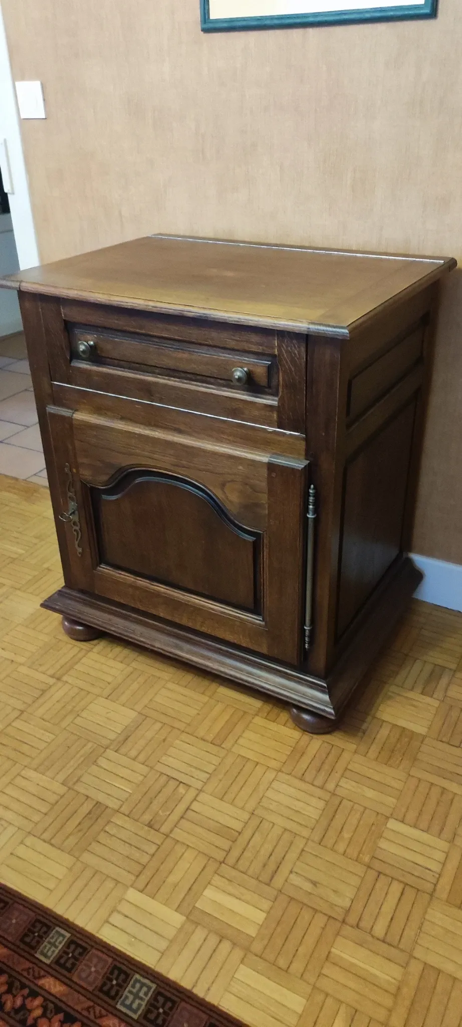 Solid oak furniture for hi-fi system, or other.