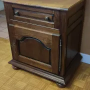 Solid oak furniture for hi-fi system, or other.
