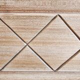 Vintage linen chest of drawers