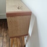 Solid oak console