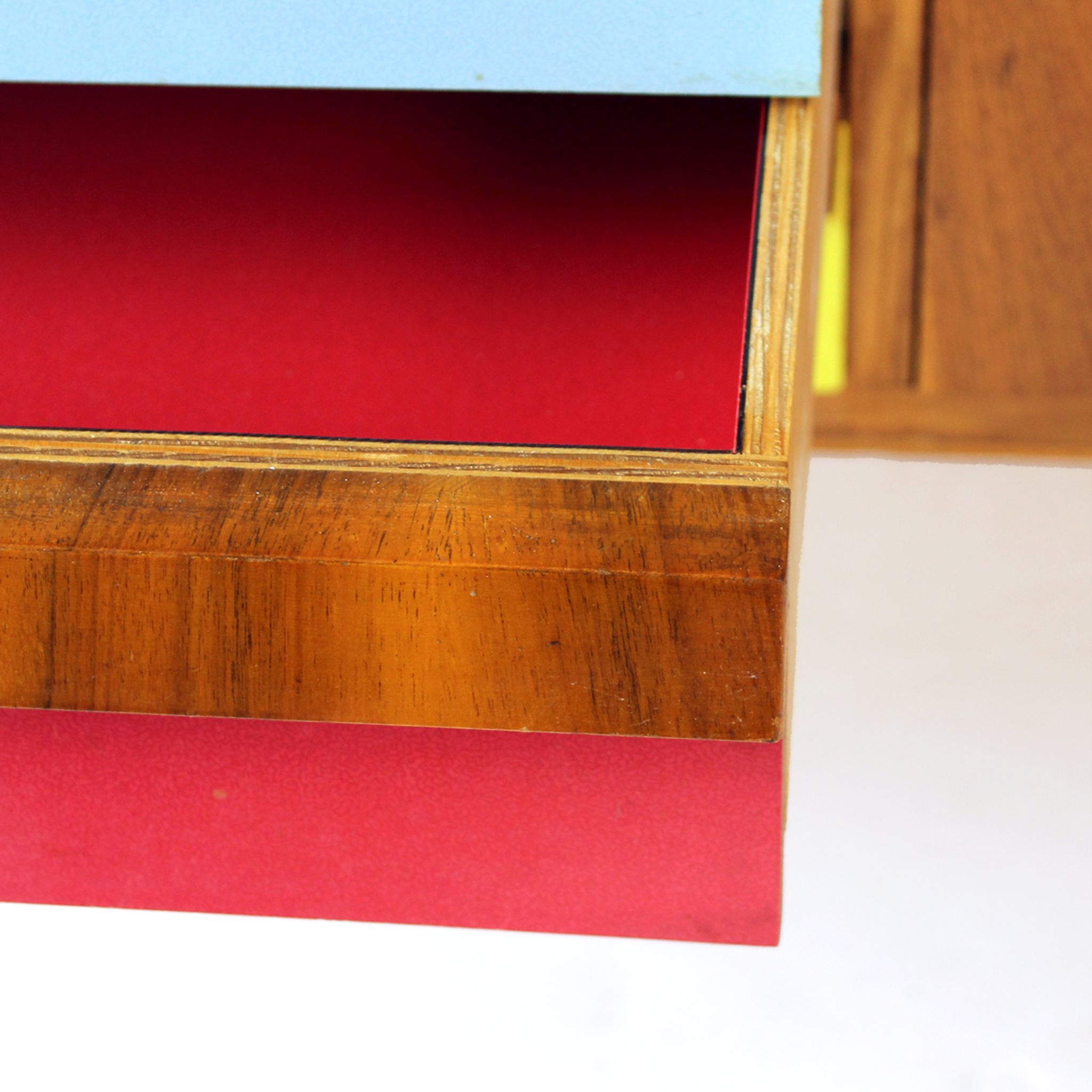 Tall Mid Century Sideboard, Czechoslovakia 1960s