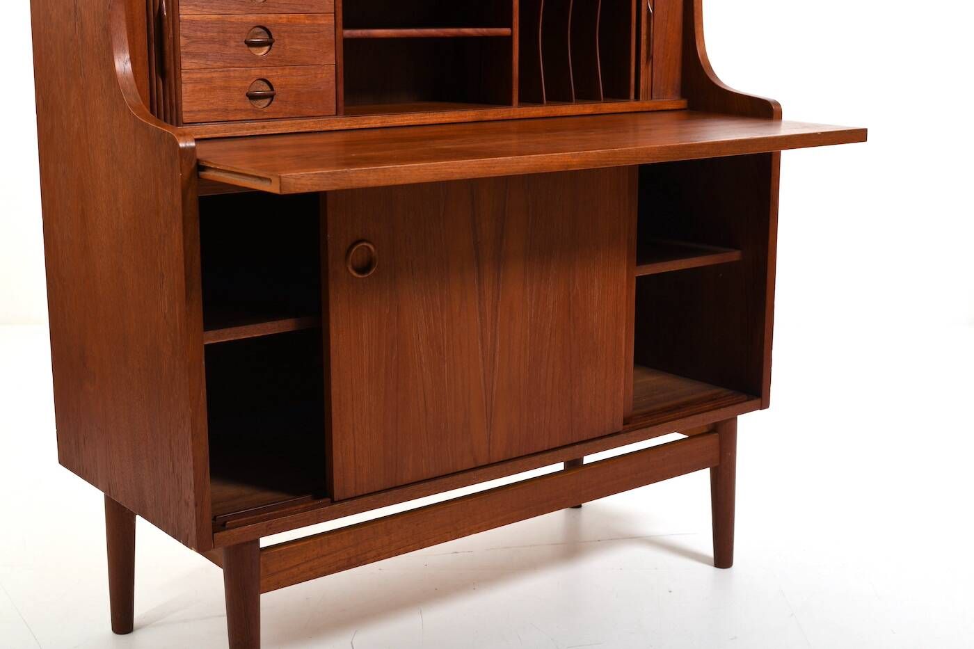 Secretary in Teak by Johannes Sorth for Nexø 1960s