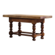 Early 20th century Danish Baroque coffee table solid oak