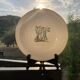 Fireproof porcelain serving dish Gien France botanical pattern