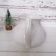 White porcelain pitcher