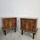 70s Walnut Nightstand