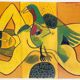 Guillaume Corneille (1922-2010) Poster The Yellow Nude - With Atelier Corneille stamp