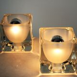 Ice Cube Table Lamp from Peill & Putzler, Set of 2