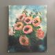 Painting ancient Impressionist flowers