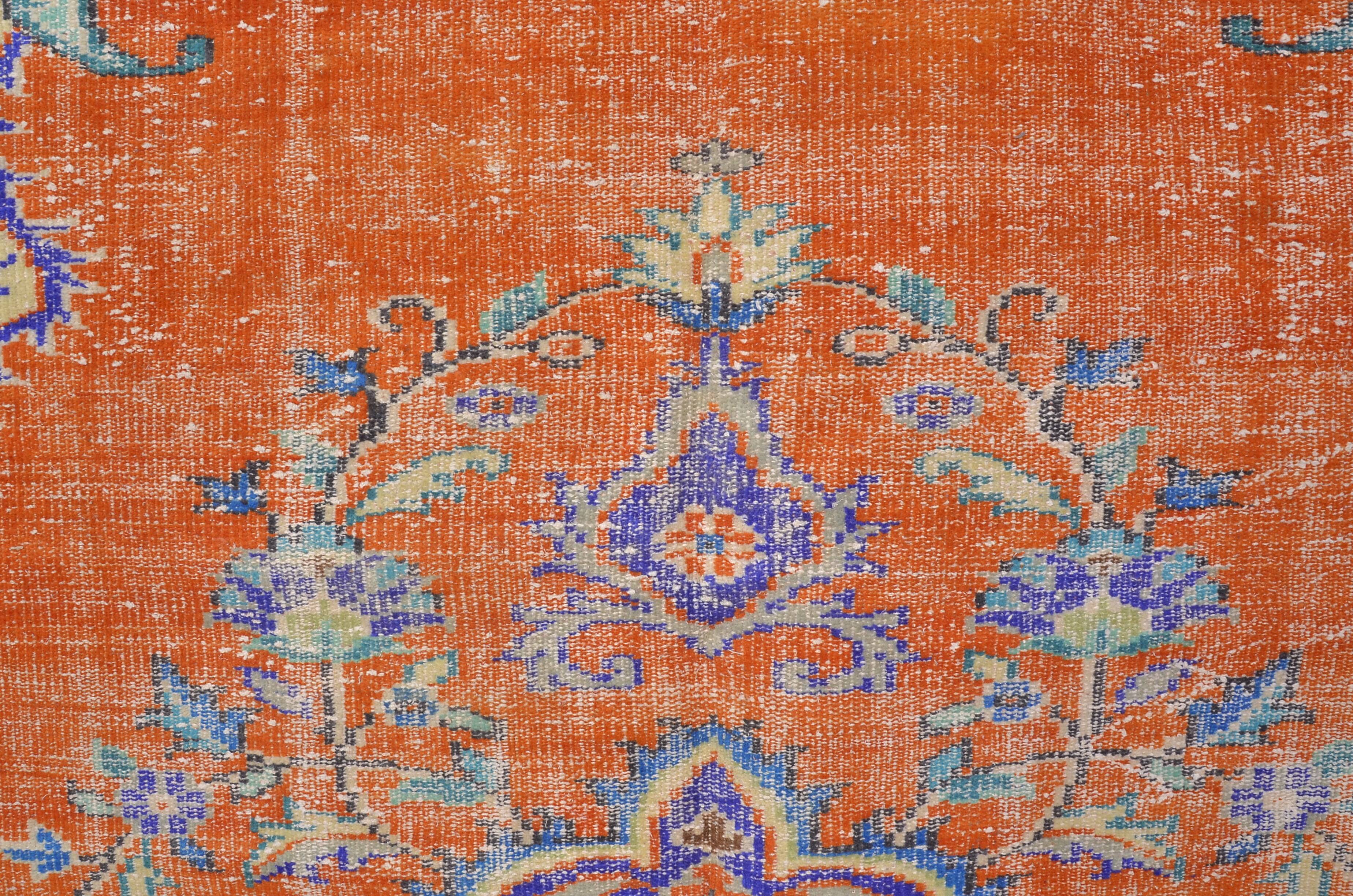 Vintage Oushak Anatolian Rug sku2308