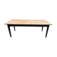Table de ferme pieds fuseaux