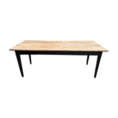 Table de ferme pieds fuseaux