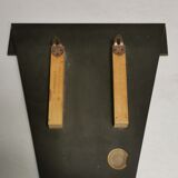 Vintage mirror signed Mathias 27 x 27 cm