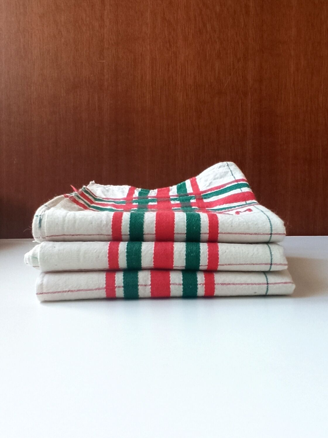 Lot 3 torchons basques anciens